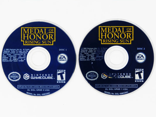Medal of Honor Rising Sun (Disc 1&2)