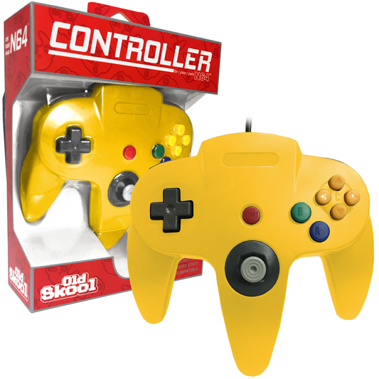 Nintendo 64 controller yellow: Yellow