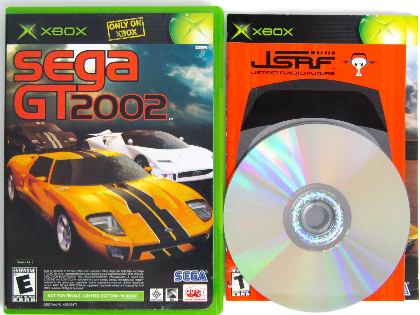 Sega GT 2002 &amp; JSRF 