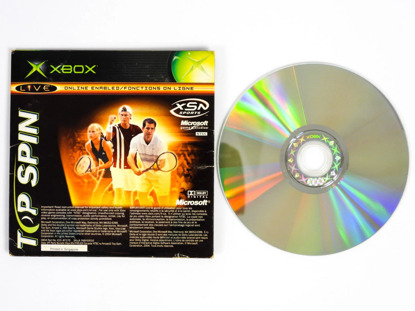 Amped 2 & Top Spin 2 Dual Pack  (Not For Resale) (Xbox)